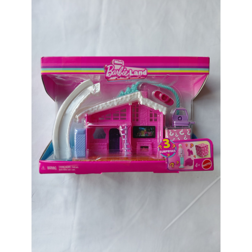 Barbie Mini Barbieland House Winter Chalet NWT